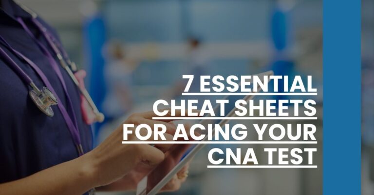 7 Essential Cheat Sheets for Acing Your CNA Test Feature Image