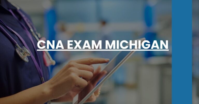 CNA Exam Michigan Feature Image