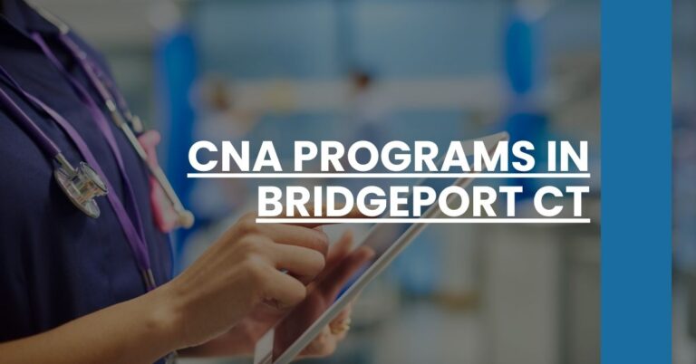 CNA Programs in Bridgeport CT Feature Image