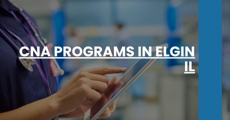 CNA Programs in Elgin IL Feature Image