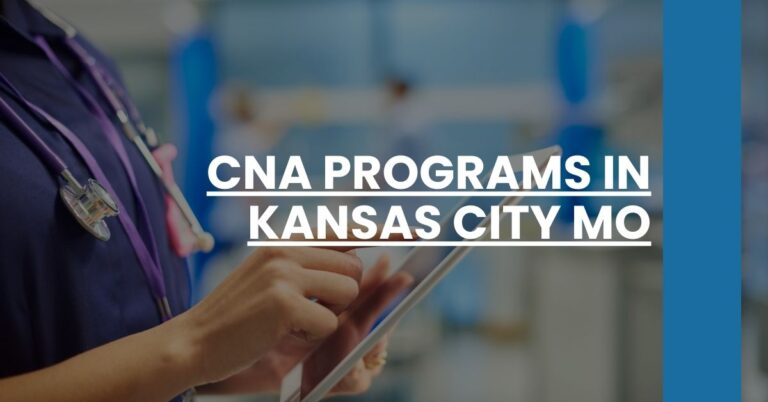 CNA Programs in Kansas City MO Feature Image