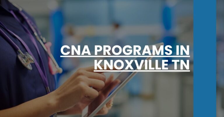 CNA Programs in Knoxville TN Feature Image