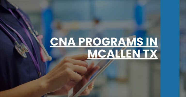 CNA Programs in McAllen TX Feature Image
