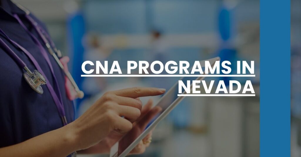 CNA Programs in Nevada Feature Image