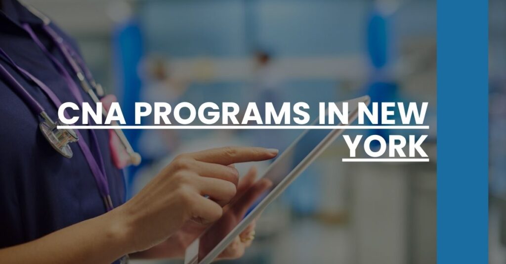 CNA Programs in New York Feature Image