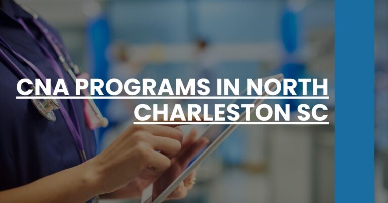CNA Programs in North Charleston SC Feature Image