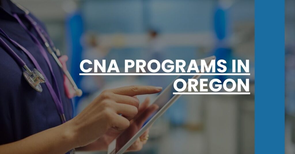 CNA Programs in Oregon Feature Image