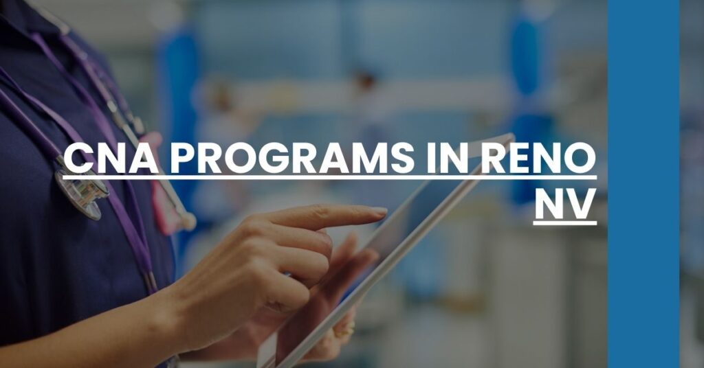 CNA Programs in Reno NV Feature Image