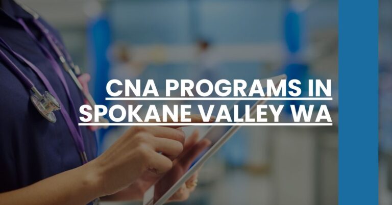 CNA Programs in Spokane Valley WA Feature Image