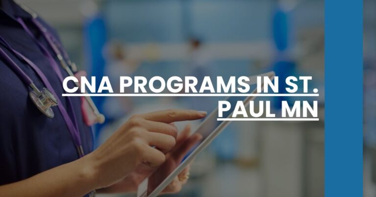 CNA Programs in St. Paul MN Feature Image