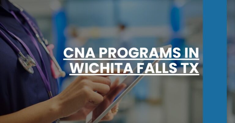 CNA Programs in Wichita Falls TX Feature Image