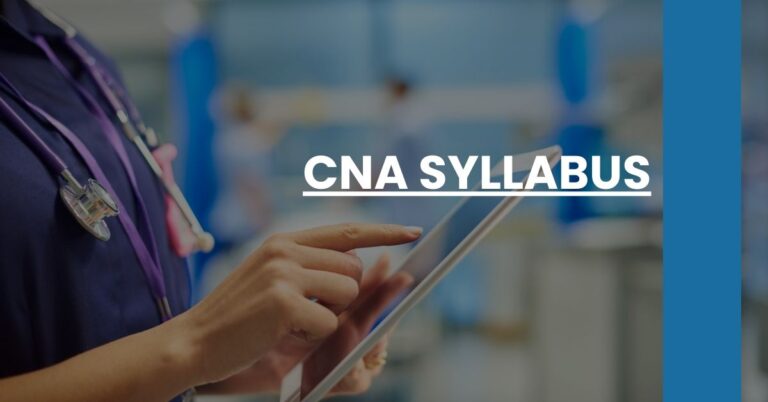 CNA Syllabus Feature Image