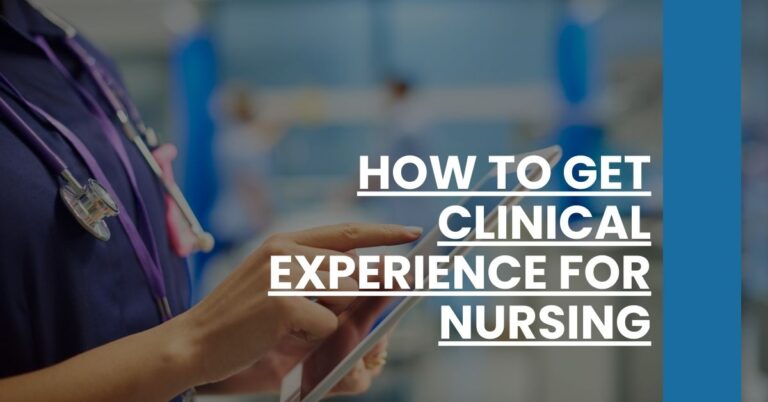 How to Get Clinical Experience for Nursing Feature Image