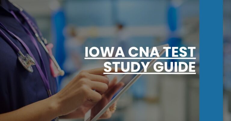 Iowa CNA Test Study Guide Feature Image