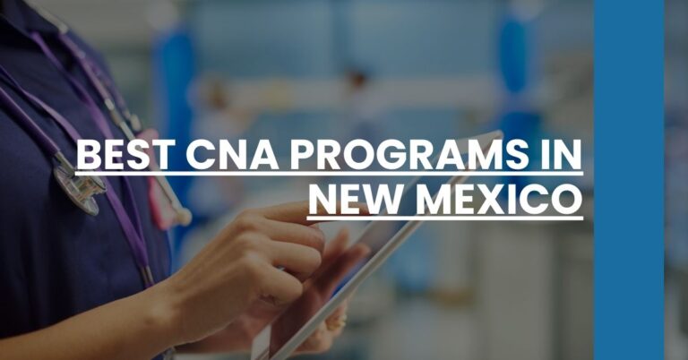 Best CNA Programs in New Mexico Feature Image