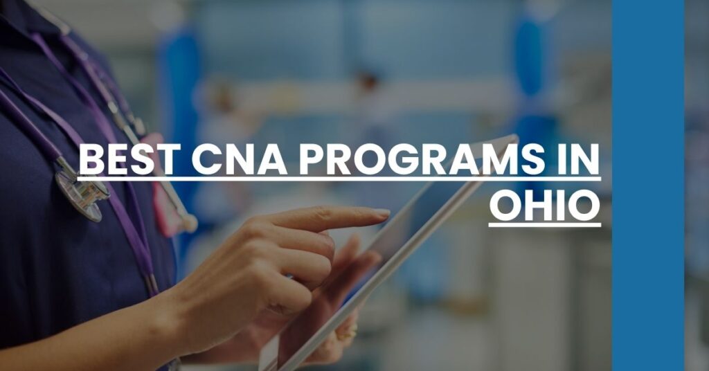 Best CNA Programs in Ohio Feature Image