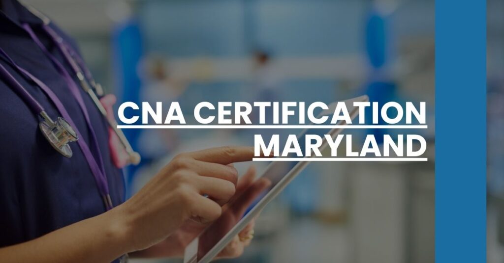 CNA Certification Maryland Feature Image