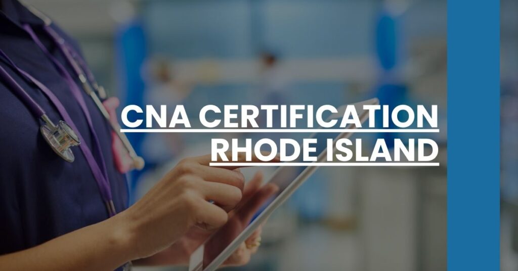 CNA Certification Rhode Island Feature Image