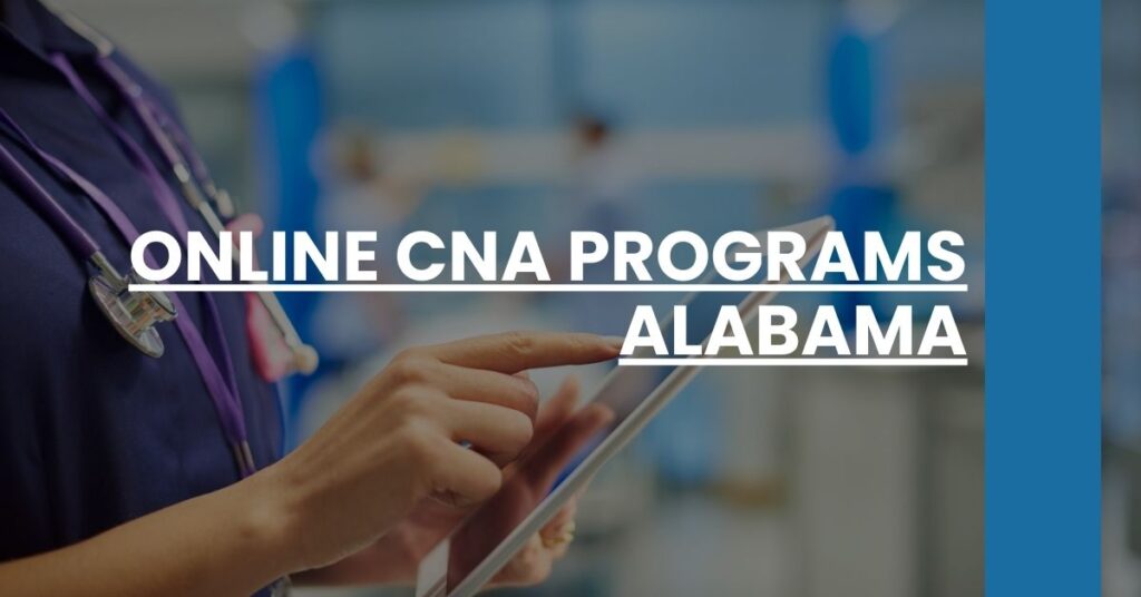 Online CNA Programs Alabama Feature Image