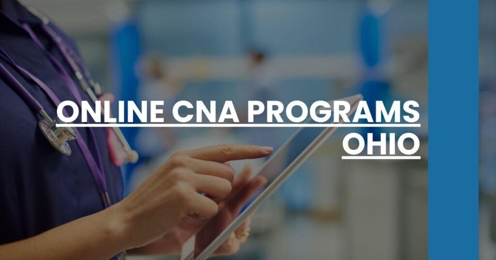 Online CNA Programs Ohio Feature Image